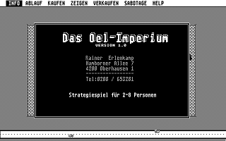 Oel Imperium (Das) atari screenshot